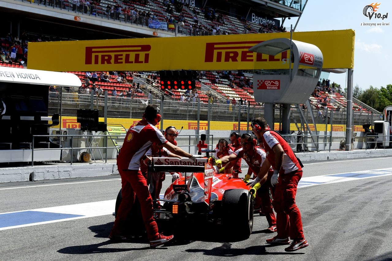 Ferrari spowolnione zaostrzeniem kontroli przepywu paliwa?