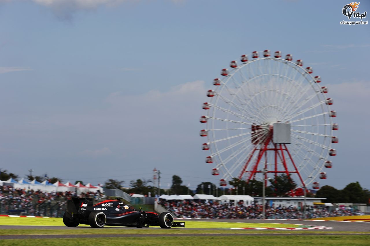 GP Japonii 2015 - wycig
