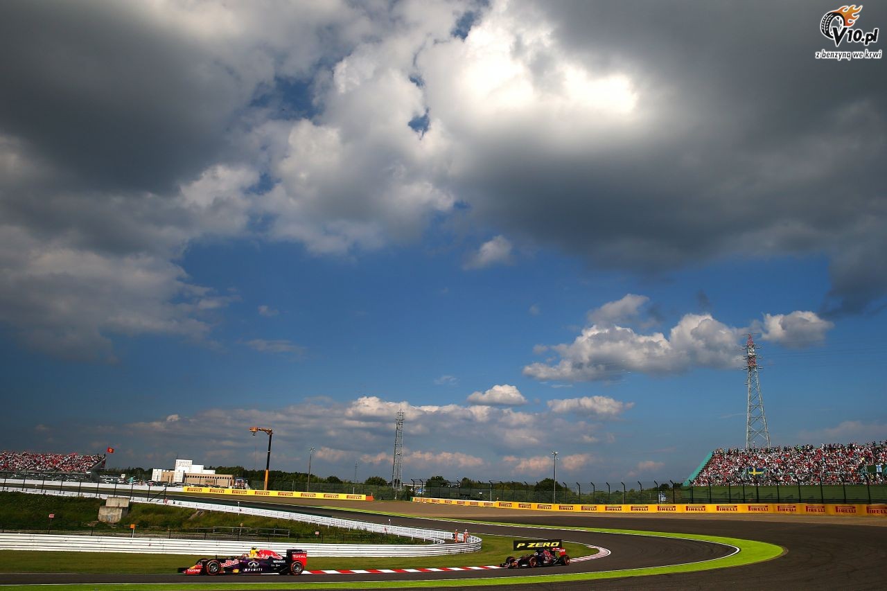 GP Japonii 2015 - wycig