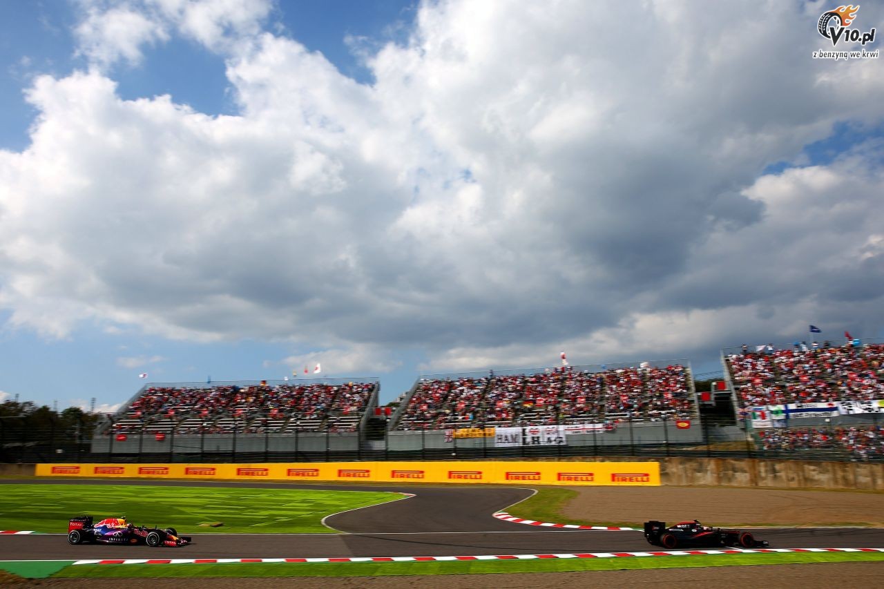 GP Japonii 2015 - wycig