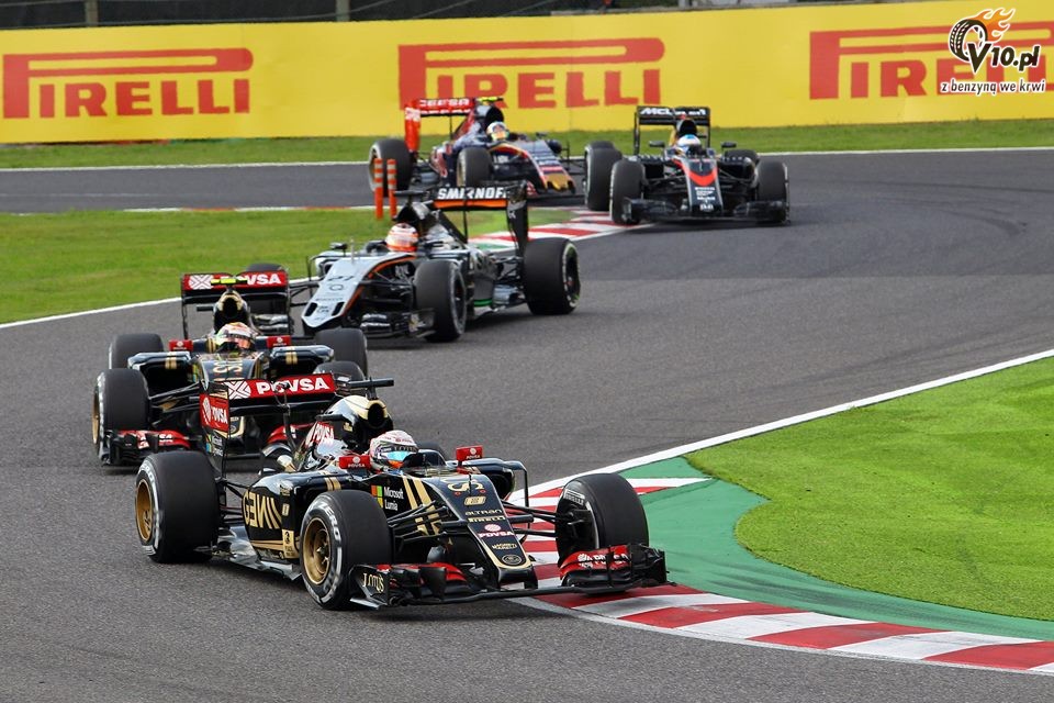 GP Japonii 2015 - wycig
