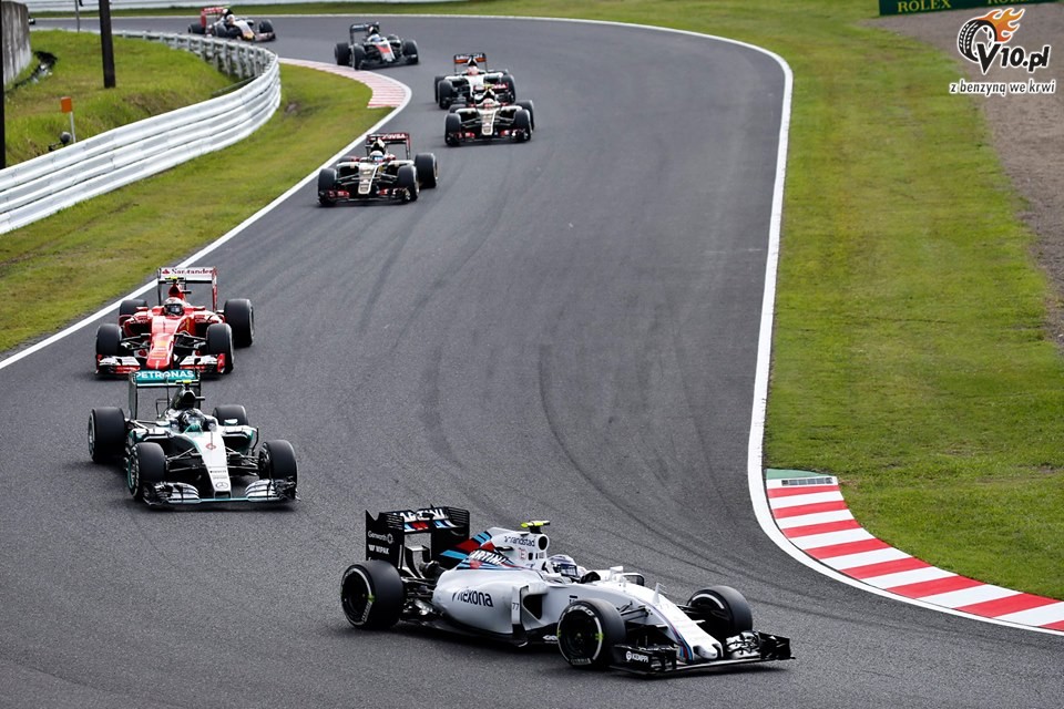 GP Japonii 2015 - wycig