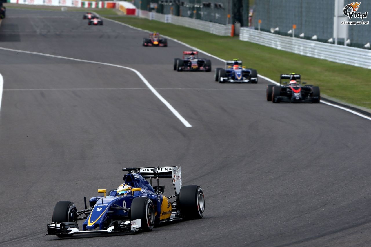 GP Japonii 2015 - wycig