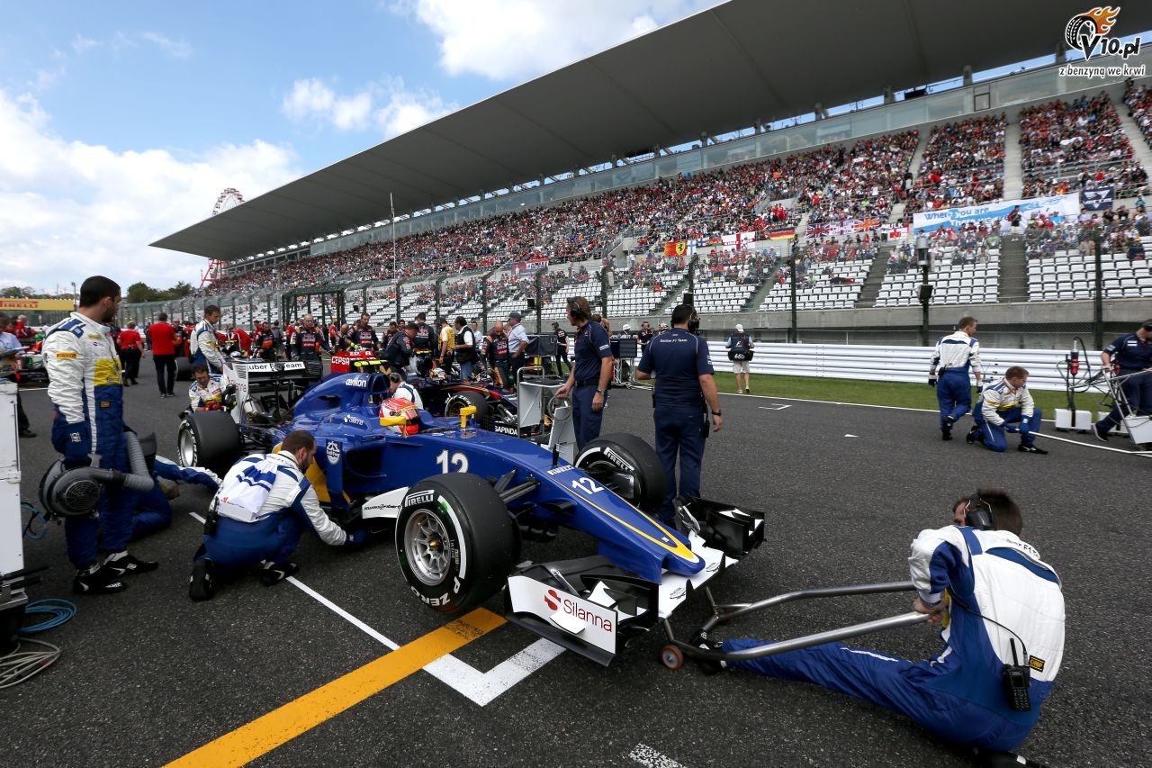 GP Japonii 2015 - wycig
