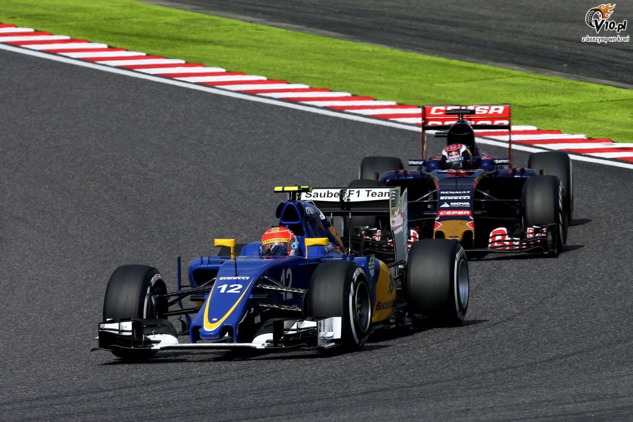 GP Japonii 2015 - wycig