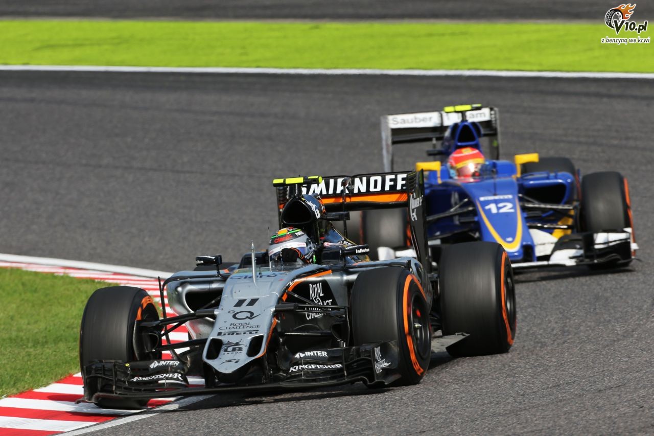 GP Japonii 2015 - wycig
