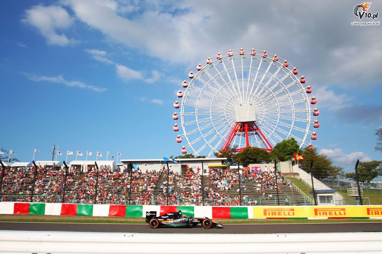 GP Japonii 2015 - wycig