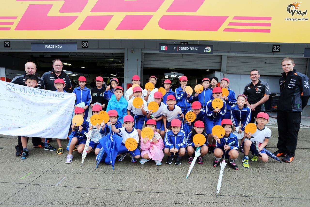 GP Japonii 2015 - przygotowania