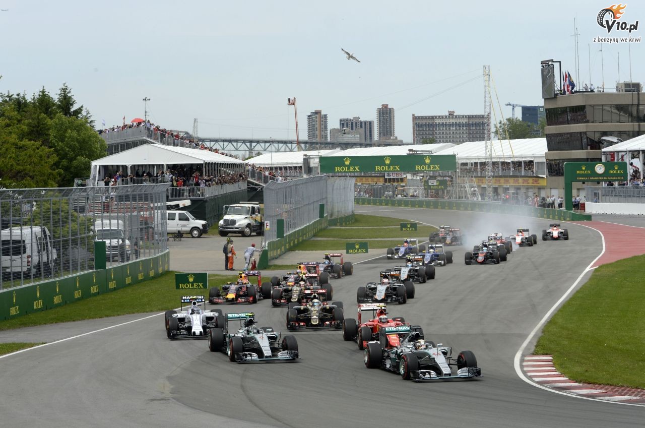 GP Kanady 2015 - wycig