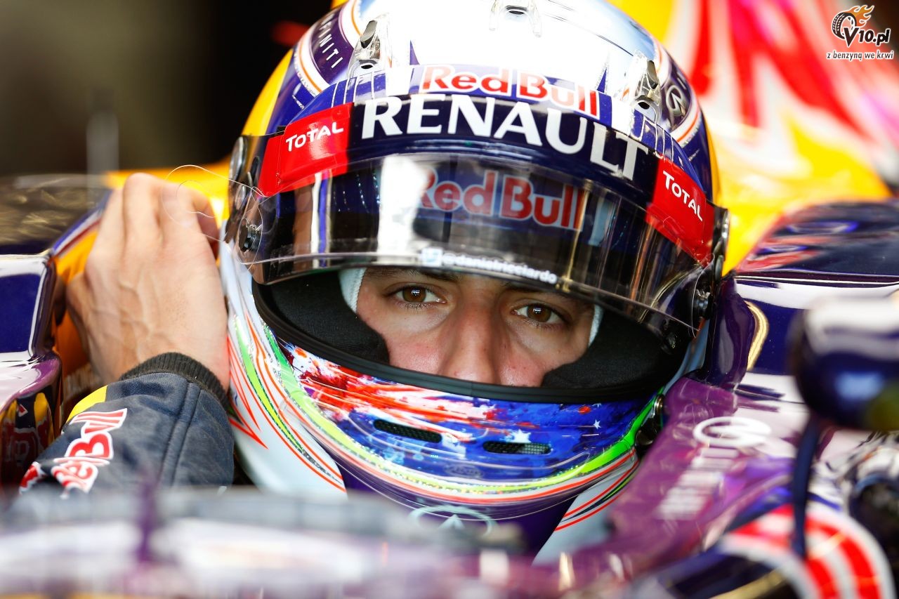 Ricciardo sfrustrowany zagubionym Red Bullem