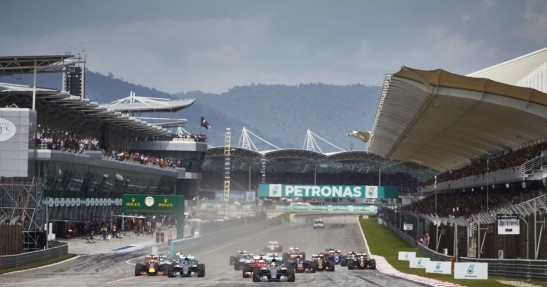 GP Malezji 2015 - wyścig