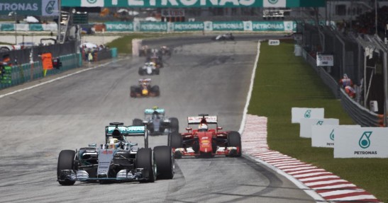 GP Malezji 2015 - wyścig