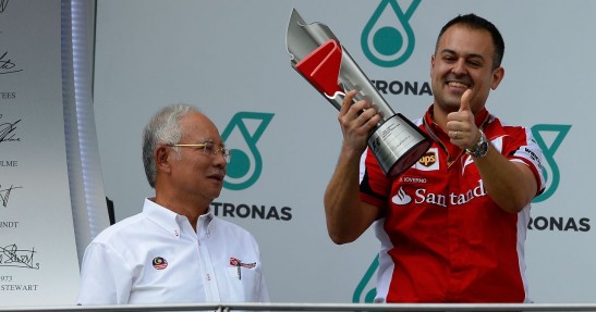 GP Malezji 2015 - wyścig