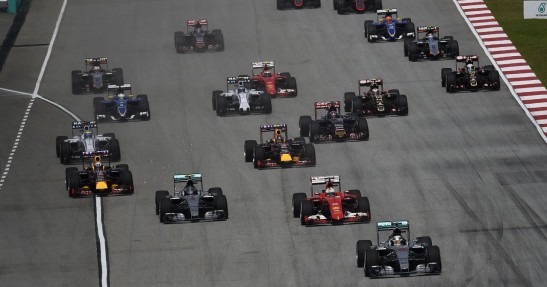 GP Malezji 2015 - wyścig