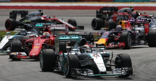 GP Malezji 2015 - wyścig