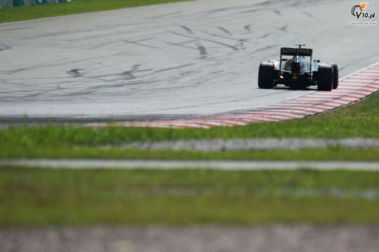 GP Malezji 2015 - wycig