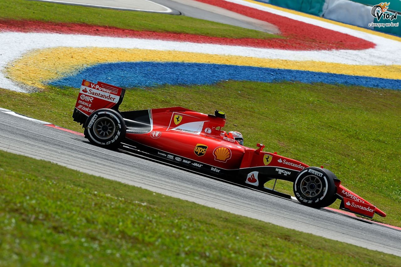 GP Malezji 2015 - wycig
