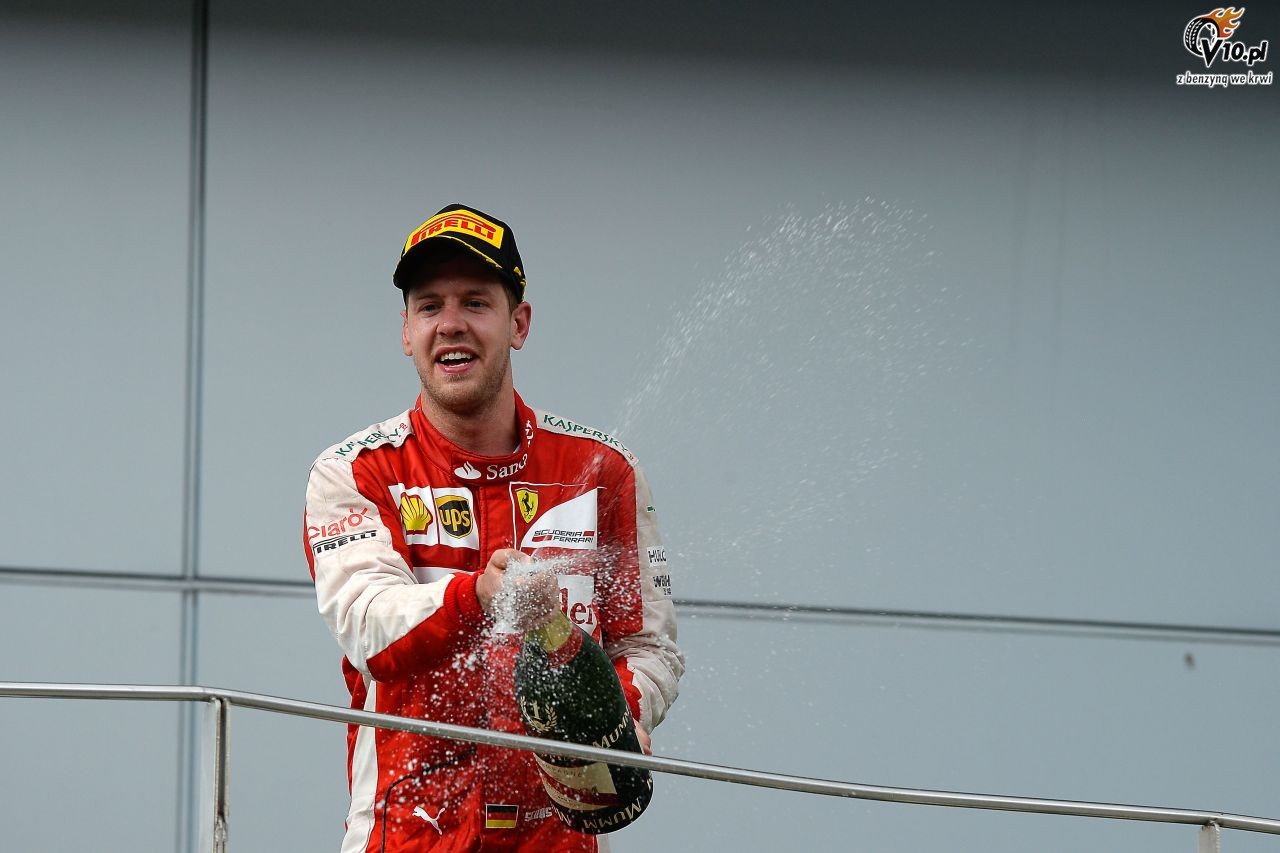Button: Vettelowi poszczcio si z odrodzeniem formy Ferrari