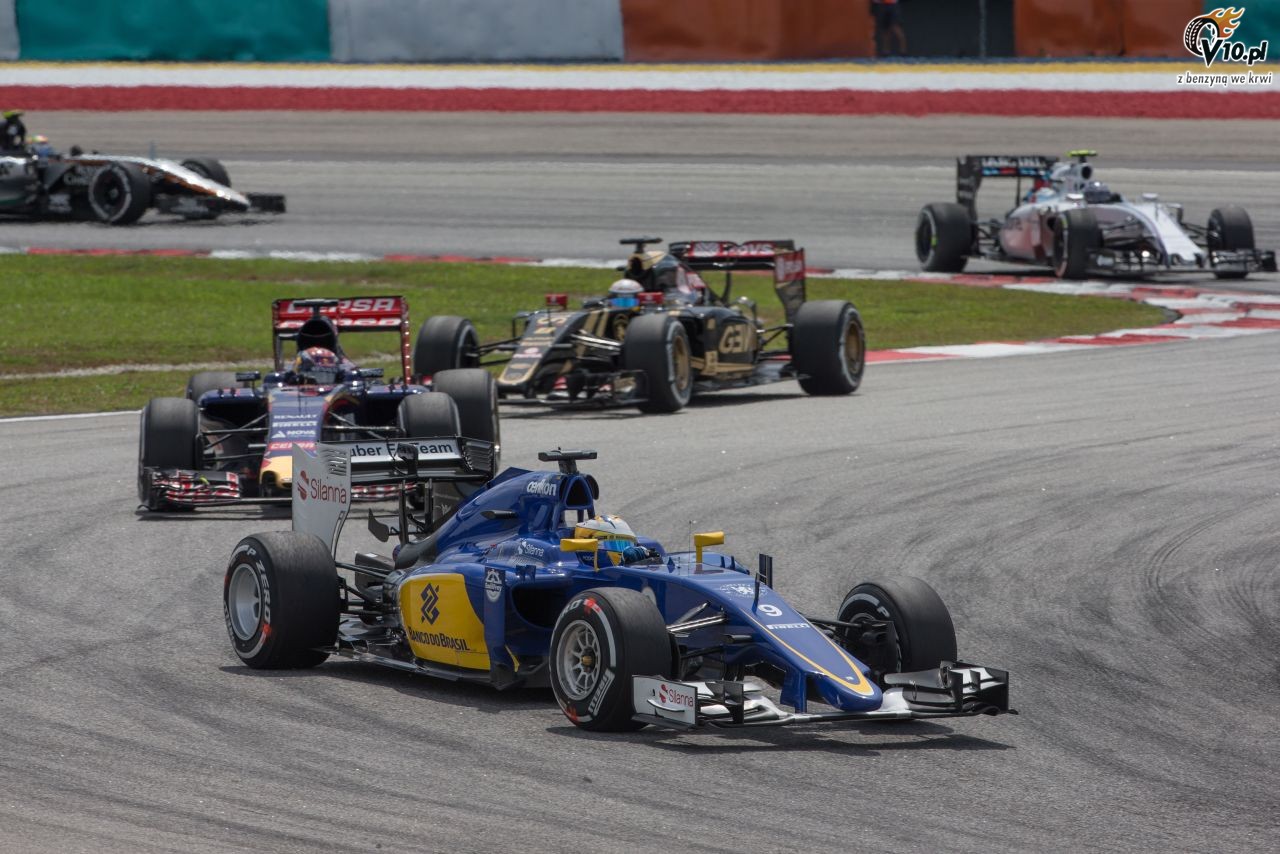 GP Malezji 2015 - wycig