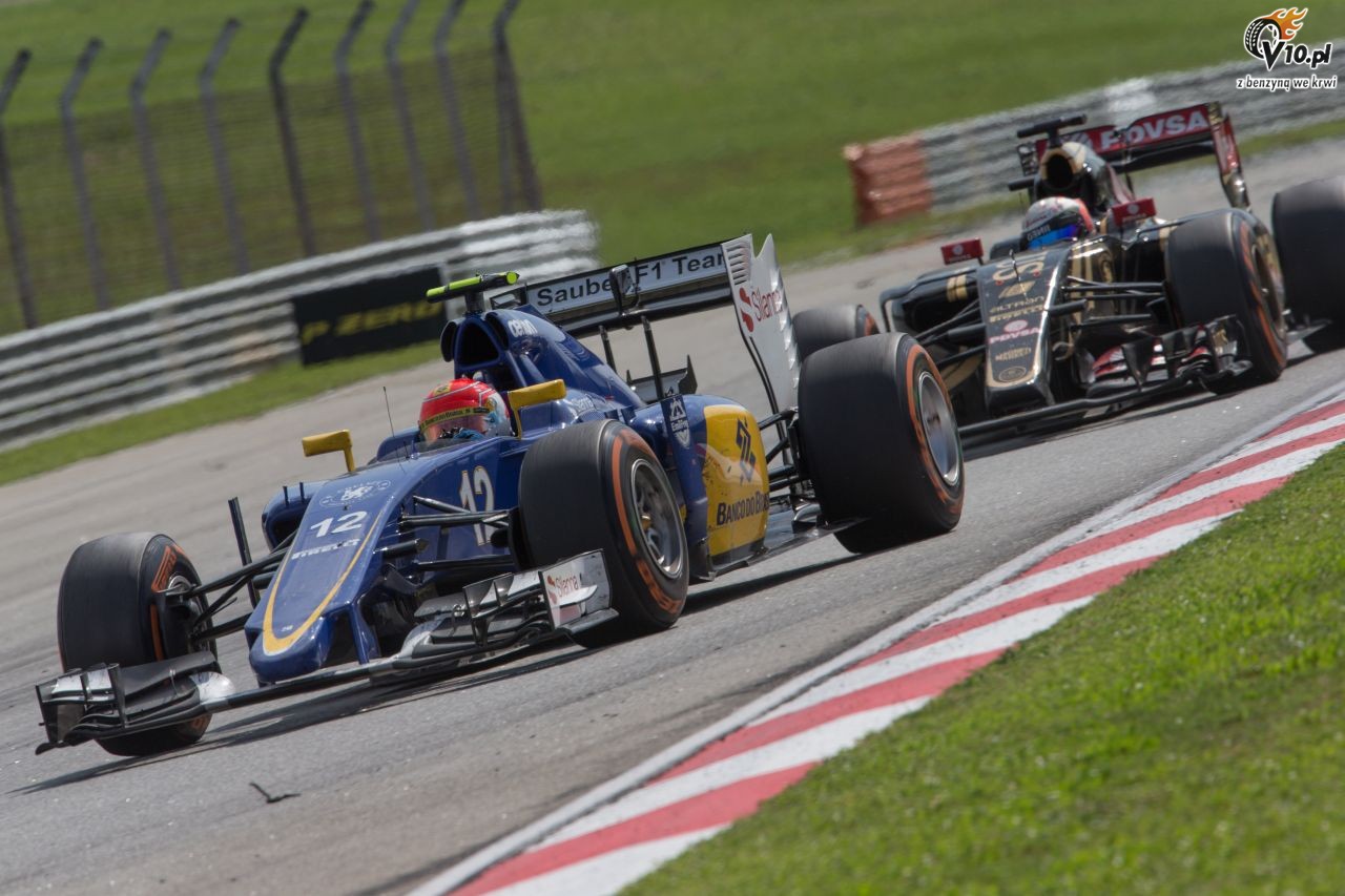 GP Malezji 2015 - wycig