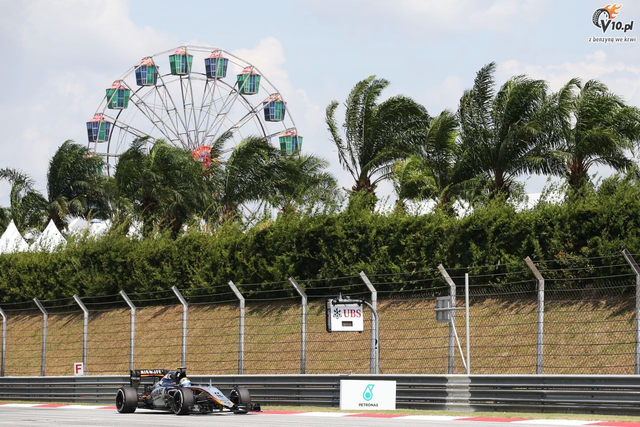 GP Malezji 2015 - pitkowe treningi