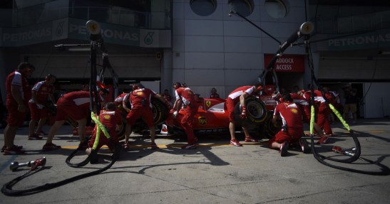 GP Malezji 2015 - przygotowania