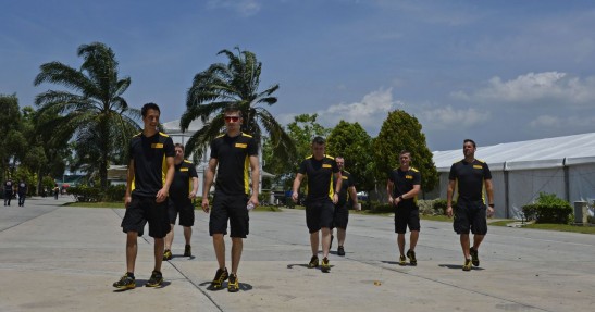 GP Malezji 2015 - przygotowania