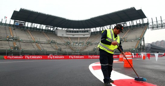 GP Meksyku 2015 - przygotowania