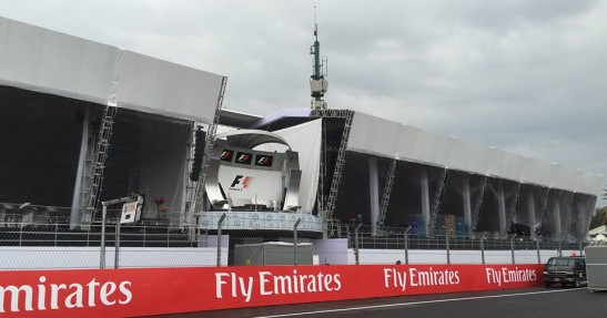 GP Meksyku 2015 - przygotowania