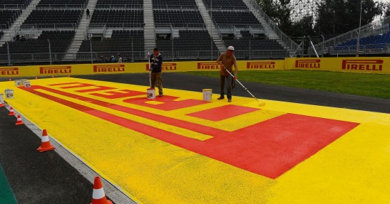 GP Meksyku 2015 - przygotowania