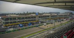 GP Meksyku 2015 - ustawienie na starcie wycigu