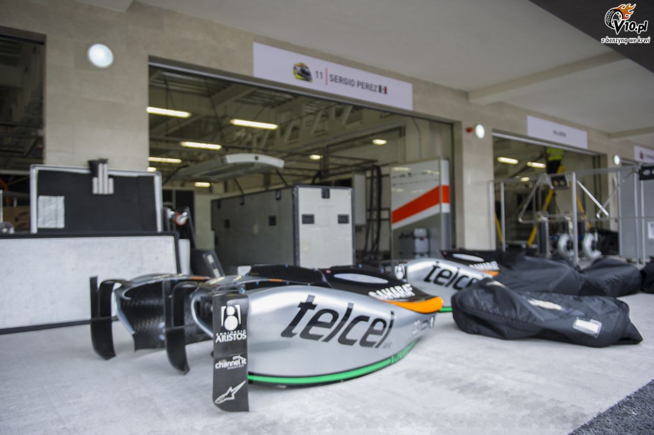 GP Meksyku 2015 - przygotowania