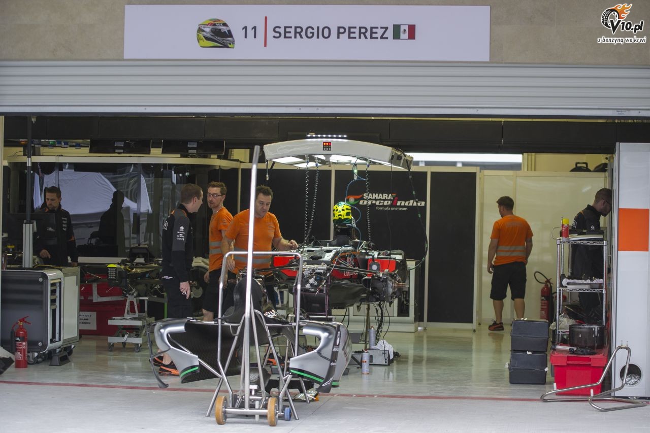 GP Meksyku 2015 - przygotowania