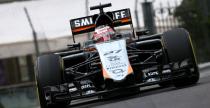 Wersja B bolidu Force India oblaa testy zderzeniowe