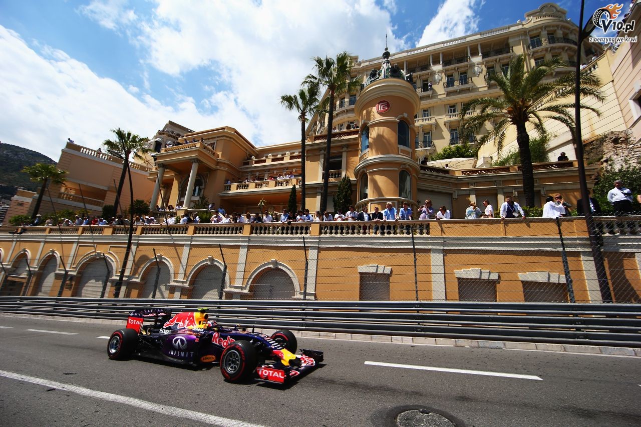 GP Monako 2015 - wycig