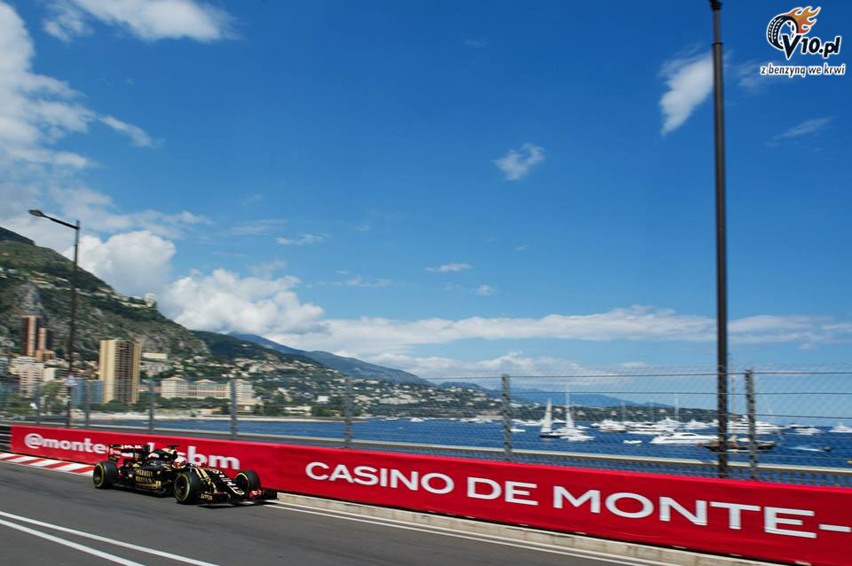 GP Monako 2015 - wycig