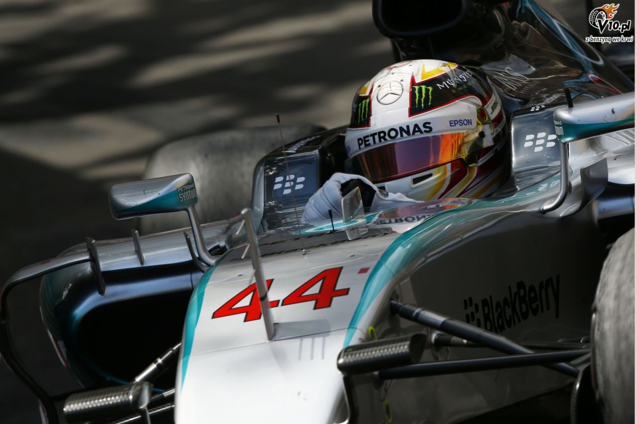 GP Monako 2015 - wycig