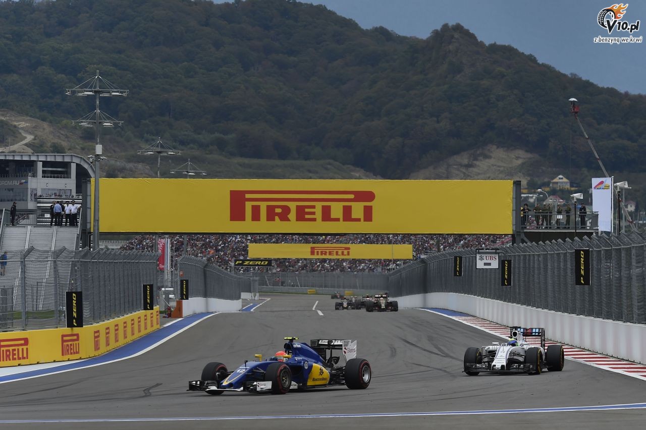 GP Rosji 2015 - wycig