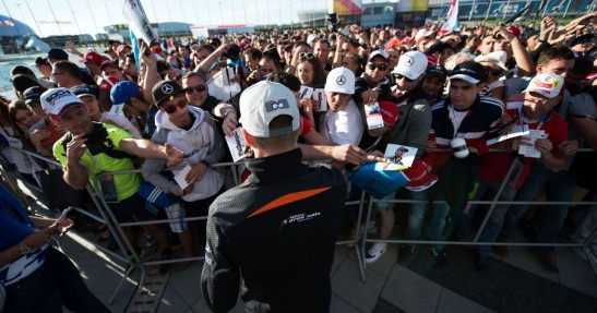 GP Rosji 2015 - przygotowania