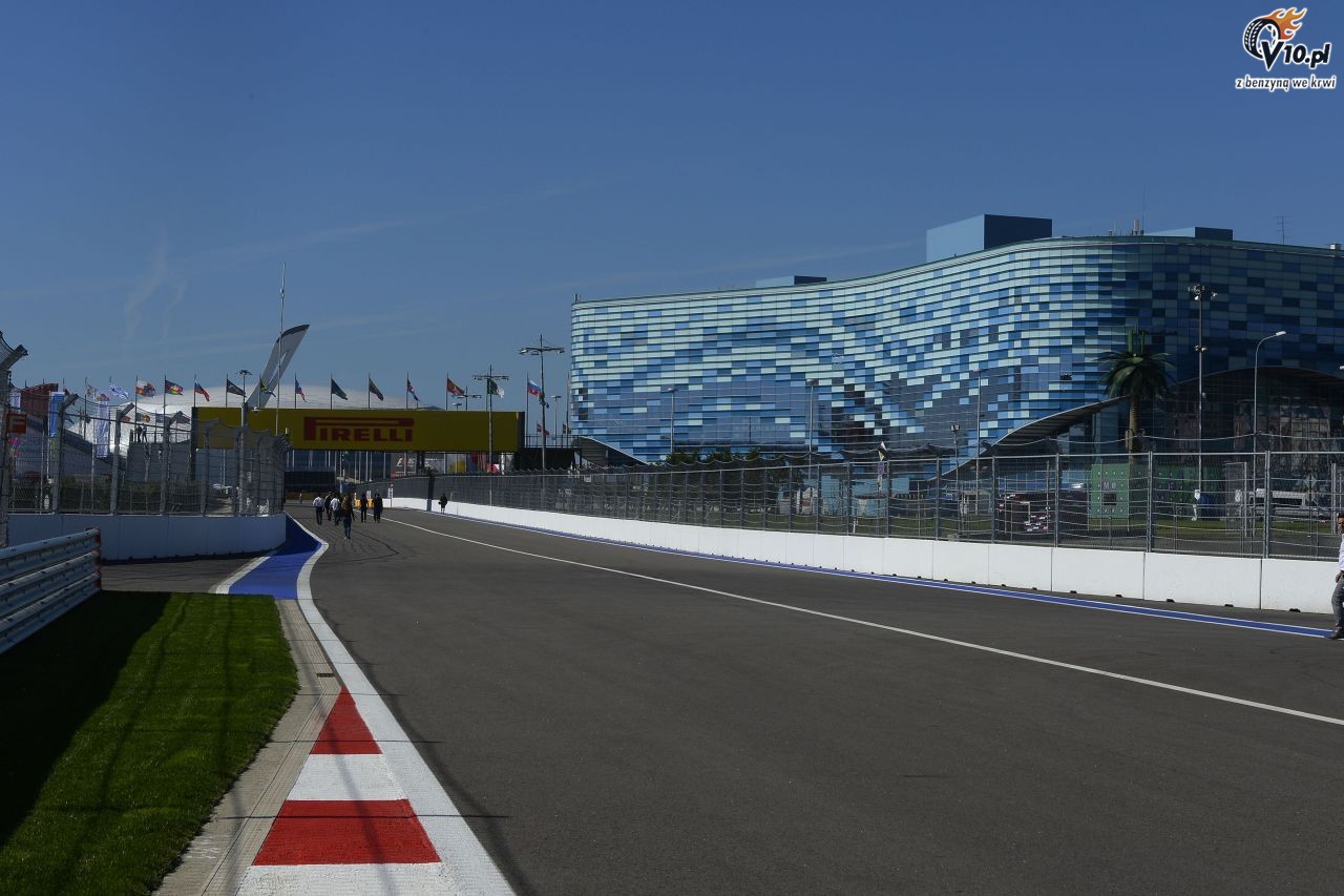 GP Rosji 2015 - przygotowania