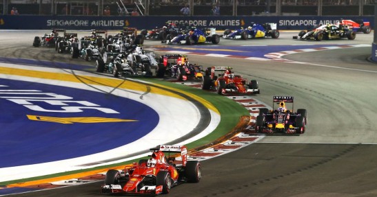 GP Singapuru 2015 - wyścig