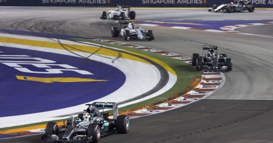 GP Singapuru 2015 - wyścig
