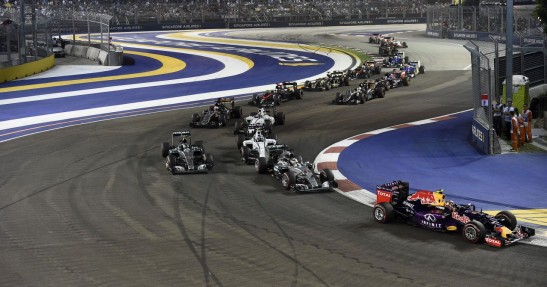 GP Singapuru 2015 - wyścig