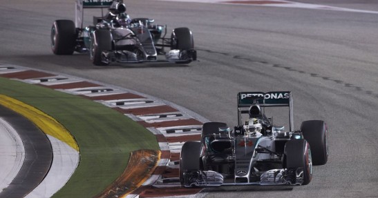 GP Singapuru 2015 - wyścig