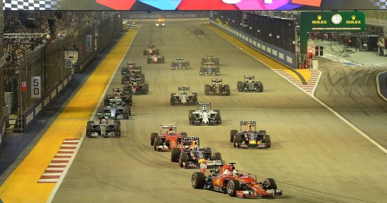 GP Singapuru 2015 - wyścig