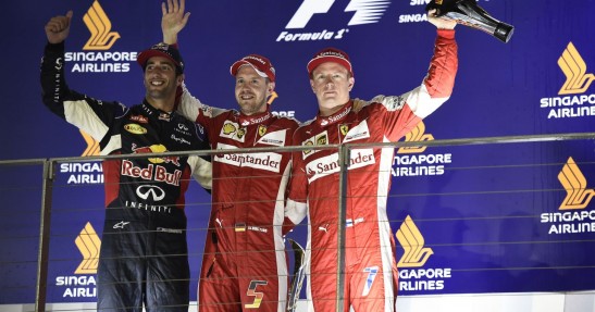 GP Singapuru 2015 - wyścig