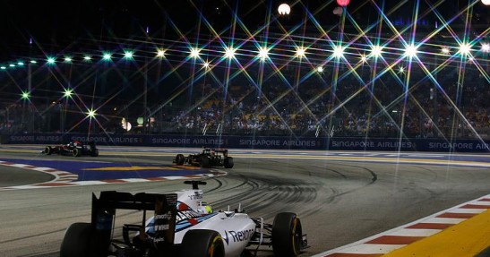 GP Singapuru 2015 - wyścig