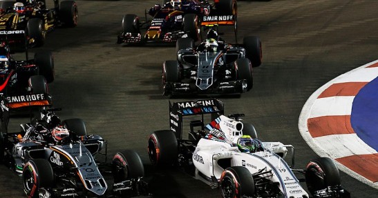 GP Singapuru 2015 - wyścig