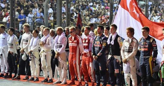 GP Singapuru 2015 - wyścig