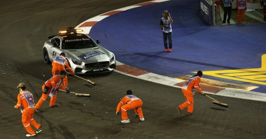 GP Singapuru 2015 - wyścig